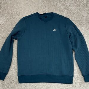 Adidas Men's Teal Crewneck Sweater